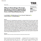 Small icon of TRR research paper