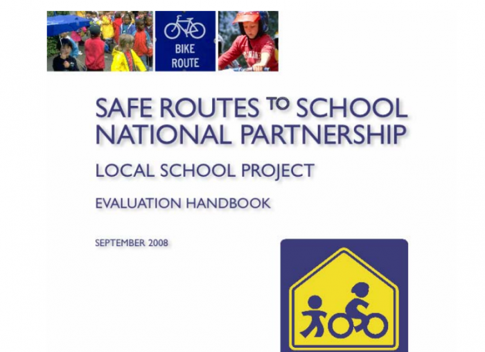 Safe Routes To School Evaluation Handbook | Safe Routes To School ...